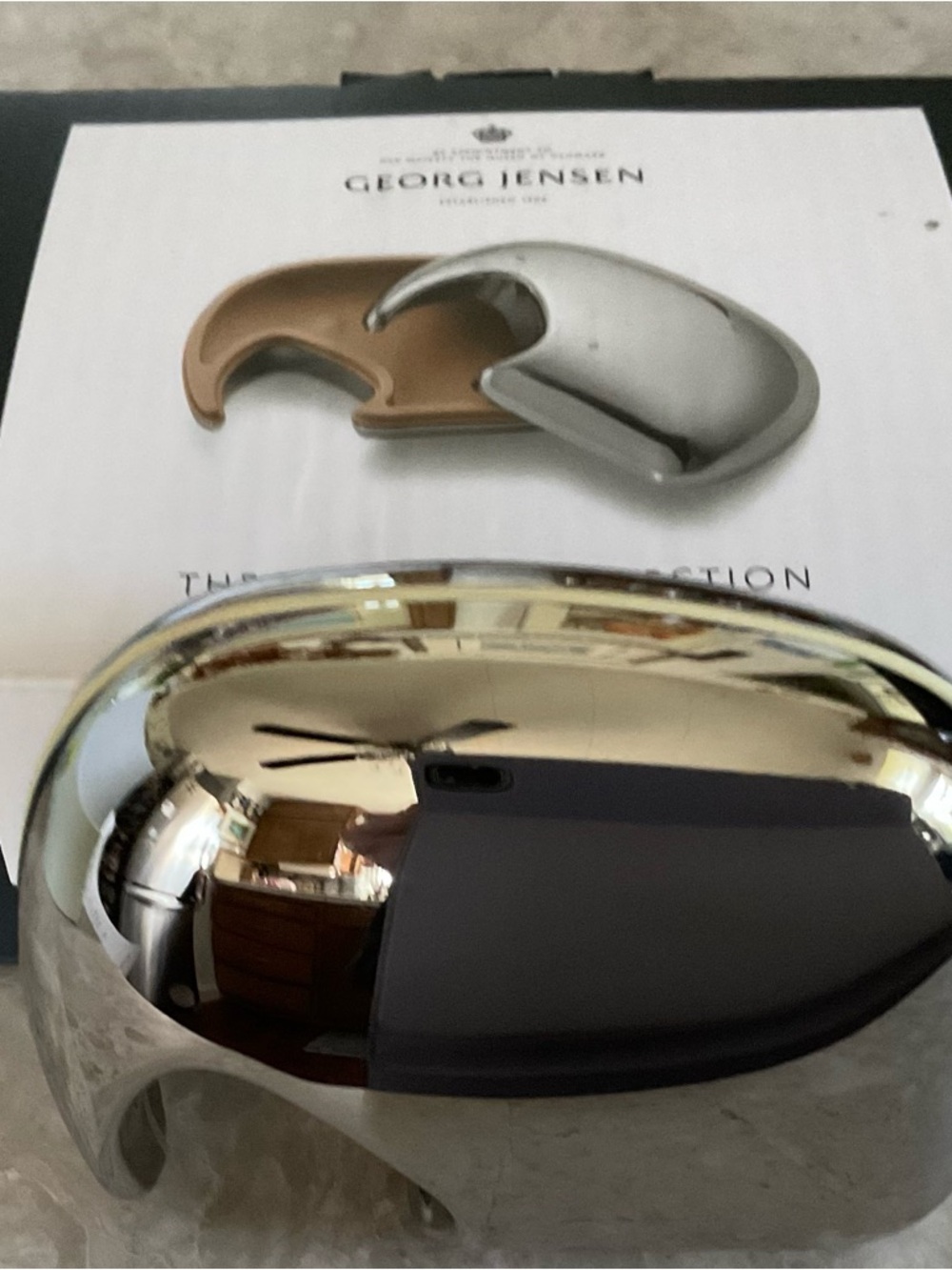 GEORG JENSEN Elephant Trinket Box